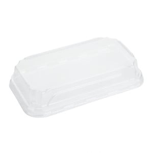 Coperchi PET Vaschette per Sushi GEHX286 - Lotto di 300 - Fiesta Green