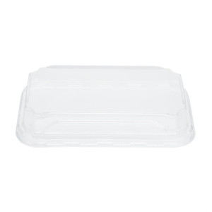 Coperchi PET Vaschette per Sushi GEHX287 - Lotto di 300 - Fiesta Green
