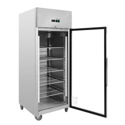 Armoire Réfrigérée Positive Vitrée - 650 L - Dynasteel
