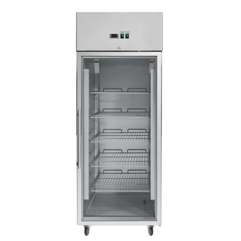 Armadio Refrigerato Positivo Vetrato 650 L Freddo Ventilato