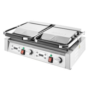 Grill Panini Double - Piastre Lisce e Rigate - Buffalo