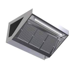 Hotte Snack 700 LED Without Motor length 1800 Dynasteel