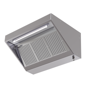Hotte Snack 700 LED Without Motor length 1800 Dynasteel