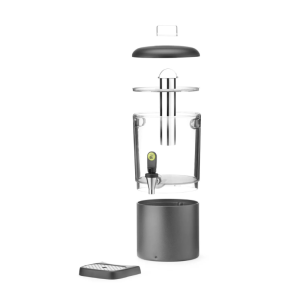 Fontana per Succo di Frutta UNIQ 4 L - Nero - HENDI