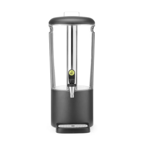 Fontana per Succo di Frutta UNIQ 8 L - Nero - HENDI