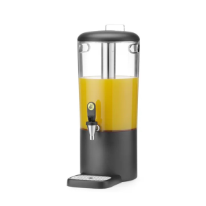 Fontana per Succo di Frutta UNIQ 8 L - Nero - HENDI