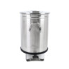 Pattumiera Inox con Pedale - 100 L - Dynasteel