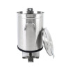 Pattumiera Inox con Pedale - 100 L - Dynasteel