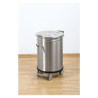 Pattumiera Inox con Pedale - 100 L - Dynasteel