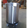 Pattumiera Inox con Pedale - 100 L - Dynasteel