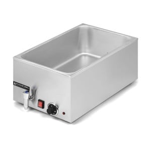 Bain-Marie Professionale GN 1/1 con Scarico - Dynasteel