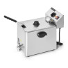 Friggitrice Professionale 8 L con Scarico - Dynasteel