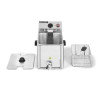 Friggitrice Professionale 8 L con Scarico - Dynasteel