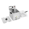 Friggitrice Professionale 8 L con Scarico - Dynasteel