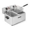 Friggitrice Professionale 2 x 4 L - Dynasteel