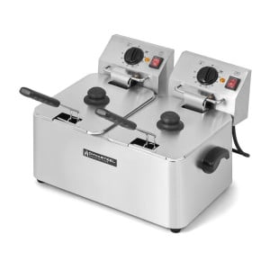 Friggitrice Professionale 2 x 4 L - Dynasteel