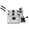 Professional Deep Fryer 2 x 4 L - Dynasteel