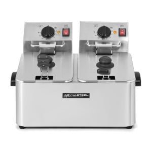 Friggitrice Professionale 2 x 4 L - Dynasteel