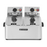 Friggitrice Professionale 2 x 4 L - Dynasteel