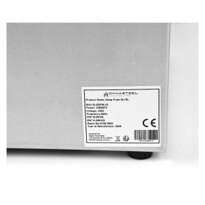 Friggitrice Professionale 2 x 8 L con Scarico - Dynasteel