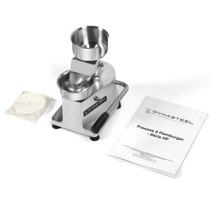 Pressa per hamburger - Ø 130 mm - Dynasteel