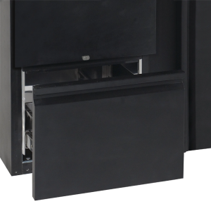 Arrière-Bar Réfrigéré 3 Portes à Charnières - 442 L TEFCOLD: Stockez et conservez vos produits frais avec ce matériel de cuisine