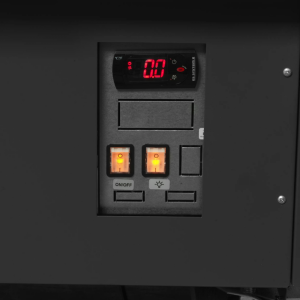 Vetrina di Servizio Premium per Pesce Fresco - 320 W