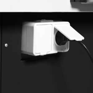 Vitrine de Service Premium à Poisson Frais - 480 W