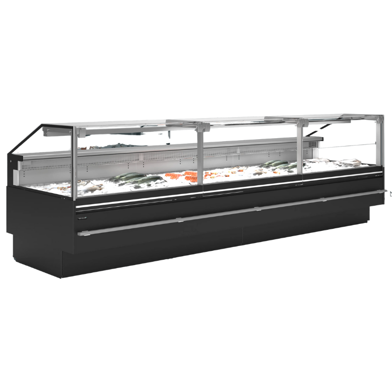 Vitrine de Service Premium à Poisson Frais - 1000 W