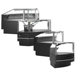 Bancone Refrigerato a Modulo Angolare a 45° - 230 L