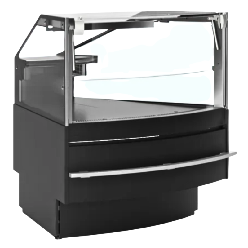 Bancone Refrigerato a Modulo Angolare a 45° - 90 L