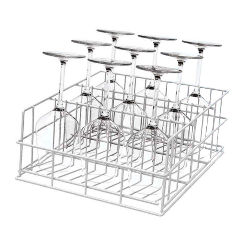 Cestello Inclinato - Bicchieri da Vino - 3 Scomparti - 40 x 40 - Krupps