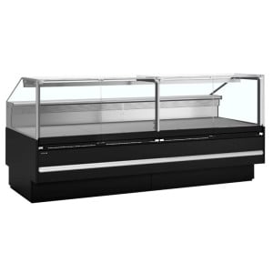 Vetrina Refrigerata da Supermercato Nera - 627 L - TEFCOLD