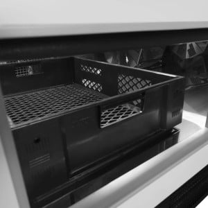 Vetrina Refrigerata da Supermercato Nera - 627 L - TEFCOLD