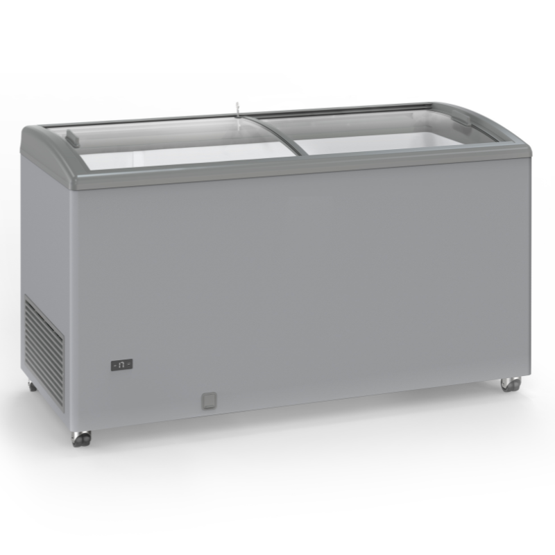 Congelatore Aspetto Inox a Porte Scorrevoli Vetrate - 500 L - TENSAI Congelatore Aspetto Inox a Porte Scorrevoli Vetrate - 500 L - TENSAI