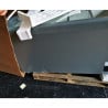 Stainless Steel Look Freezer with Sliding Glass Doors - 500 L - TENSAI