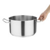 Brasiera in acciaio inox - Ø 280 mm - Vogue