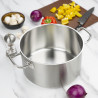 Brasiera in acciaio inox - Ø 280 mm - Vogue