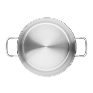 Brasiera in acciaio inox - Ø 280 mm - Vogue