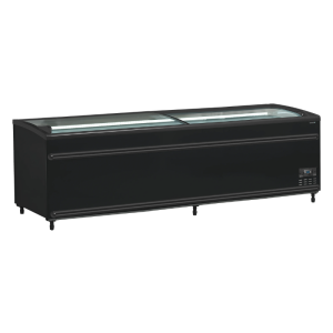 Frigorifero Congelatore Coperchio Vetro Curvo - Nero - 718 L - TEFCOLD