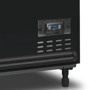 Frigorifero Congelatore Coperchio Vetro Curvo - Nero - 500 L - TEFCOLD