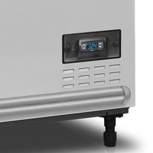 Frigorifero Congelatore Coperchio Vetro Curvo - Bianco - 500 L - TEFCOLD