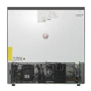 Retrobar Refrigerato 212 L 2 Porte Scorrevoli Nero