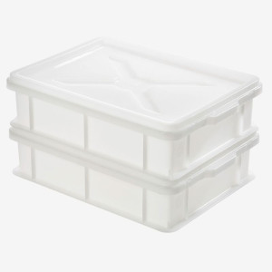 Mezzo Bac à Pâtons 9L Bianco - 400 x 300 mm - Gilac