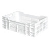 Cassa 600 X 400 Ajourée 40L Bianco - Gilac