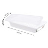 Bac Flat 3L Haccp White + Lid + Grid - Gilac
