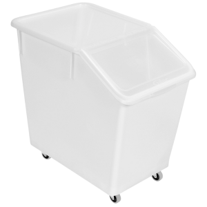 Contenitore per Ingredienti con Coperchio e Ruote - 80 L