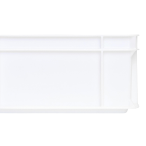 Vasca per bastoni - 600 x 400 x 130 mm - 23 L - Bianco