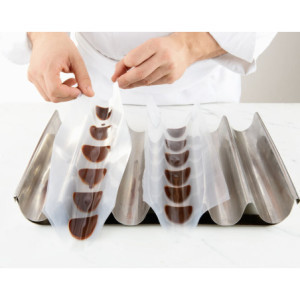 Piastra Tegole Inox - 350 x 300 mm - Matfer