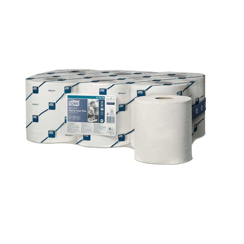 Tork Reflex™ Plus Wiping Paper - Pack of 6: Resistant & Versatile